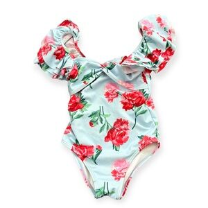 Janie and Jack Rose Swimsuit, Size 5